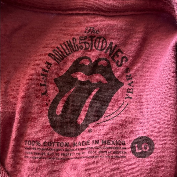 official 50th anniversary Rolling Stones concert T-shirt size large - Picture 3 of 4